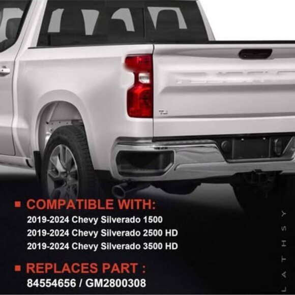 2019/2024 Chevrolet Silverado Passenger taillight non led - Picture 9 of 9